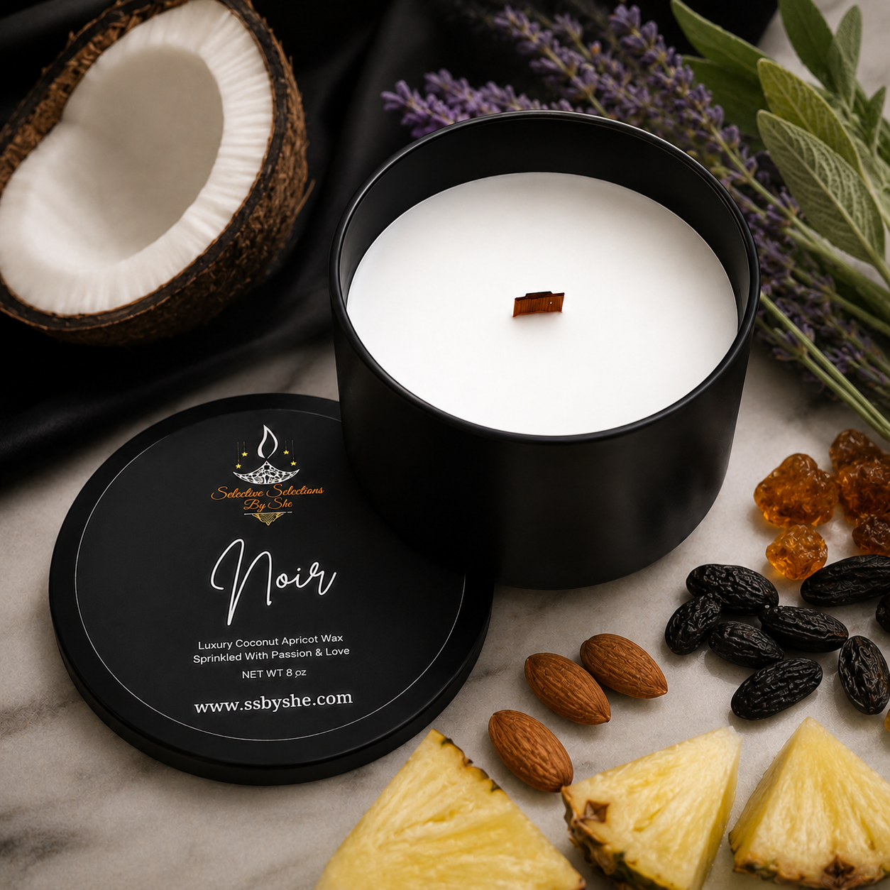 Noir - The Mesmerizing Mini Sleek - Coconut Apricot Collection