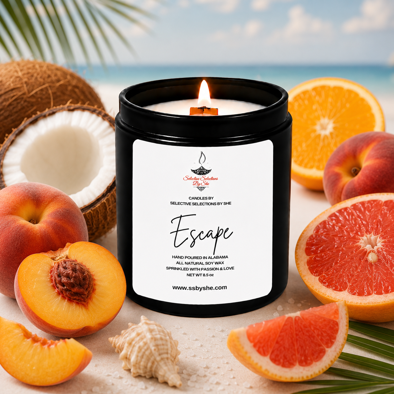 Escape – Sensational Signature Soy Candle
