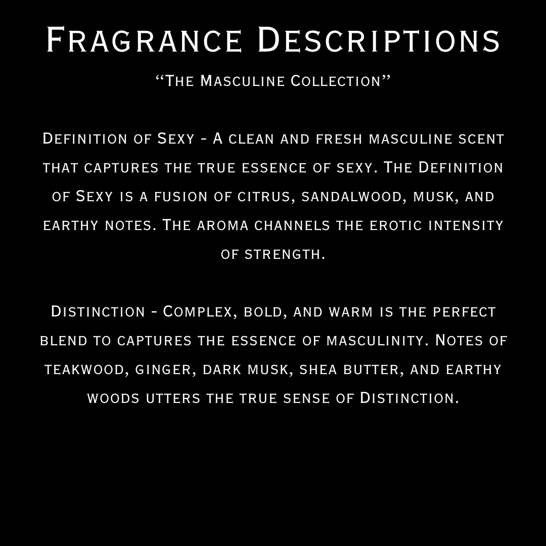 The Masculine Collection – Bold. Sophisticated. Unforgettable. - Room & Linen Mist Spray