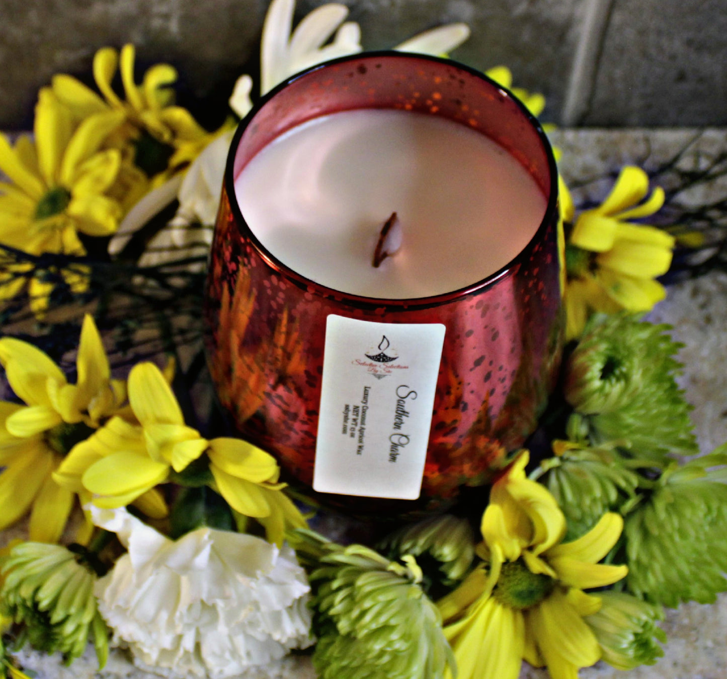 Stunning "Ruby" Candle