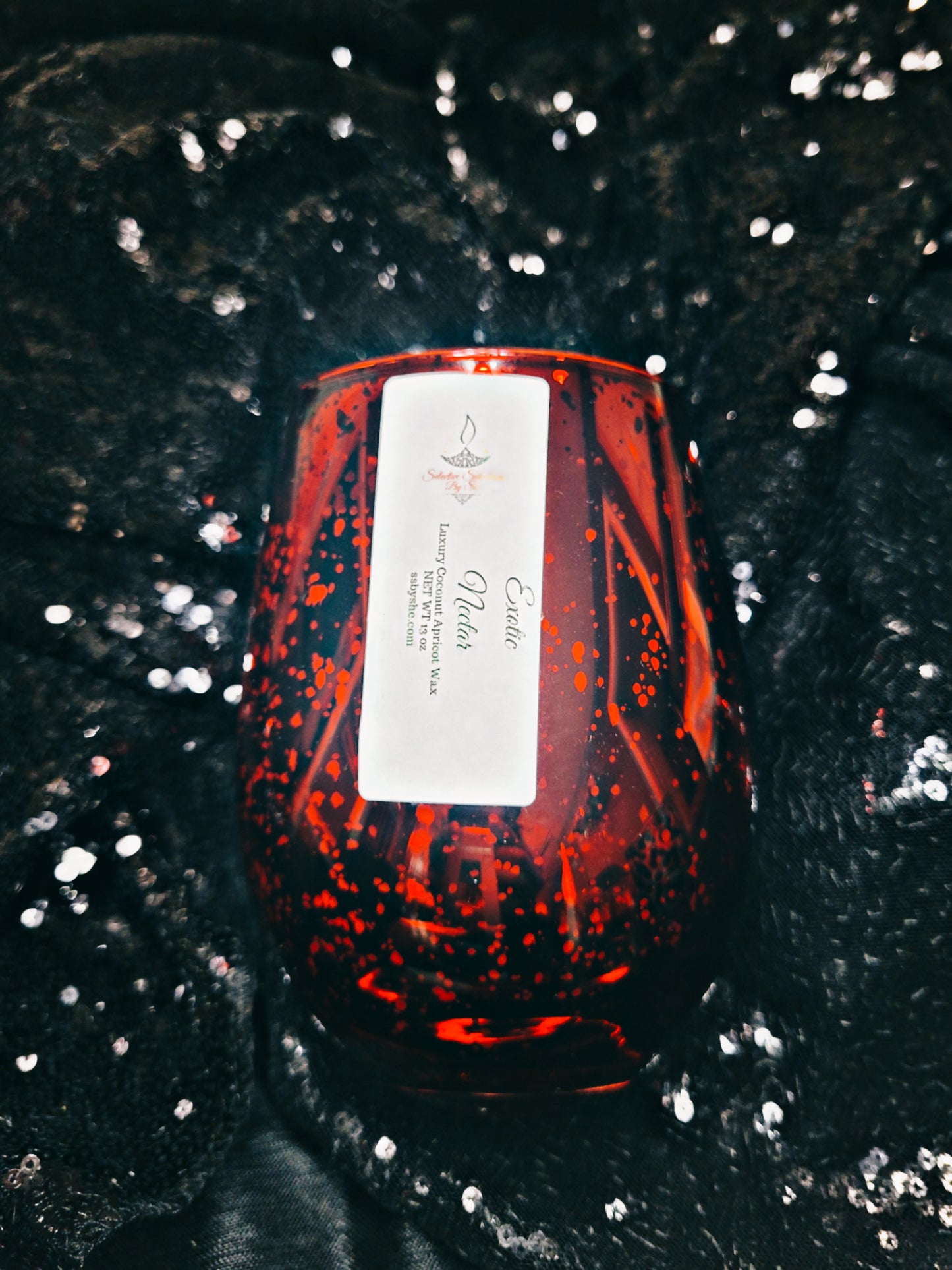 Stunning "Ruby" Candle