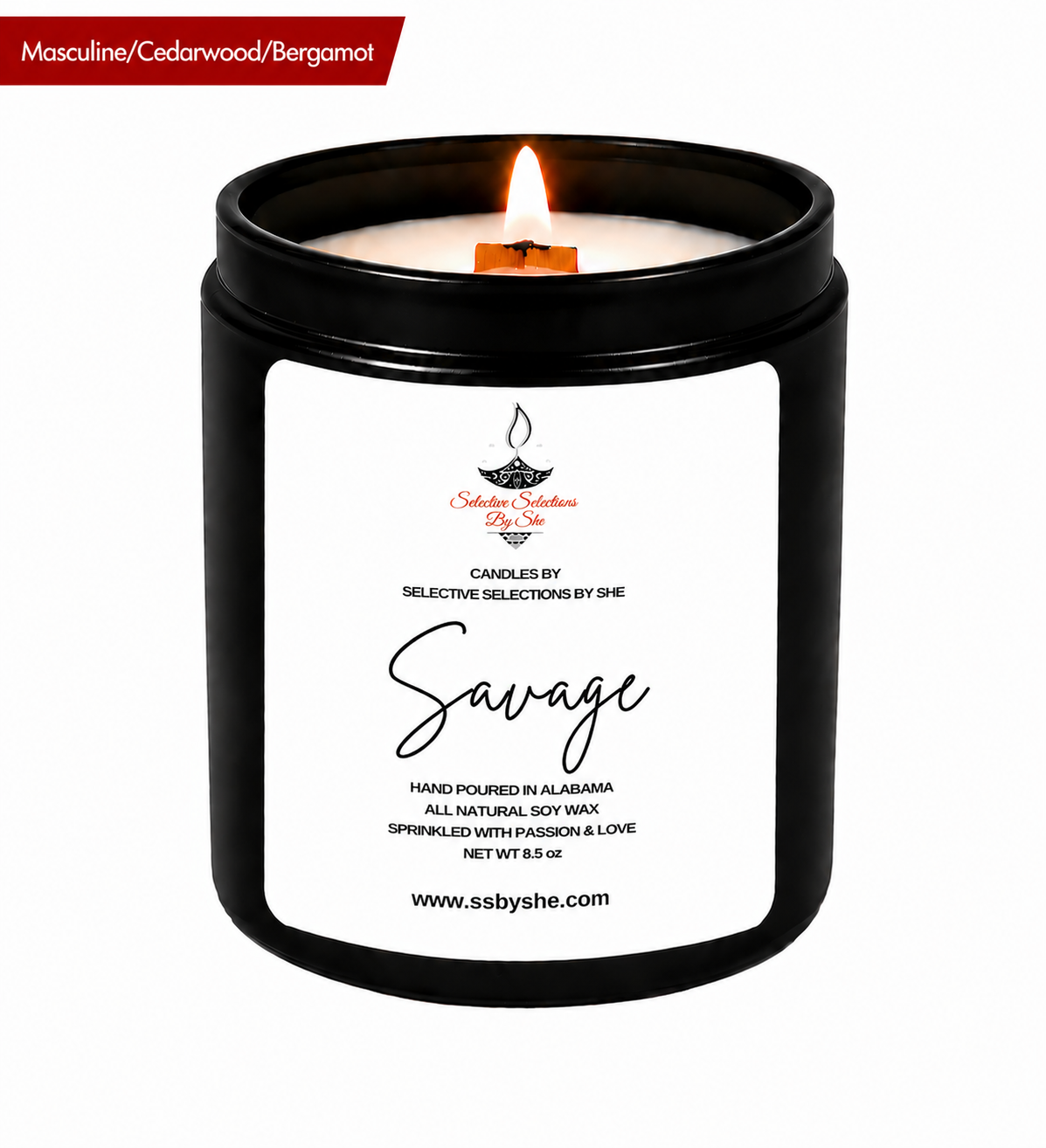 Savage – Sensational Signature Soy Candle
