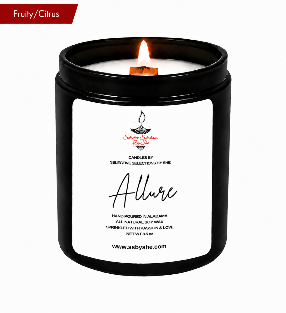 Allure – Sensational Signature Soy Candle