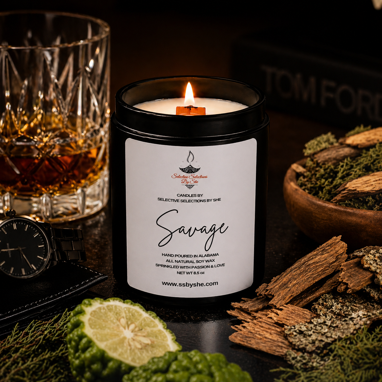 Savage – Sensational Signature Soy Candle