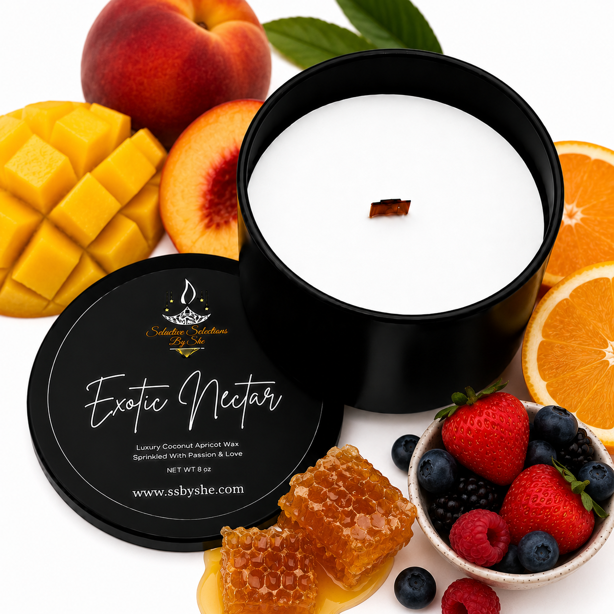 Exotic Nectar - The Mesmerizing Mini Sleek - Coconut Apricot Collection